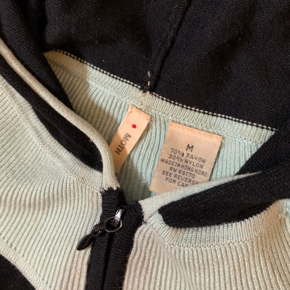 Anthropologie Moth Hooded Cardigan Jacket - Picture 4 of 4